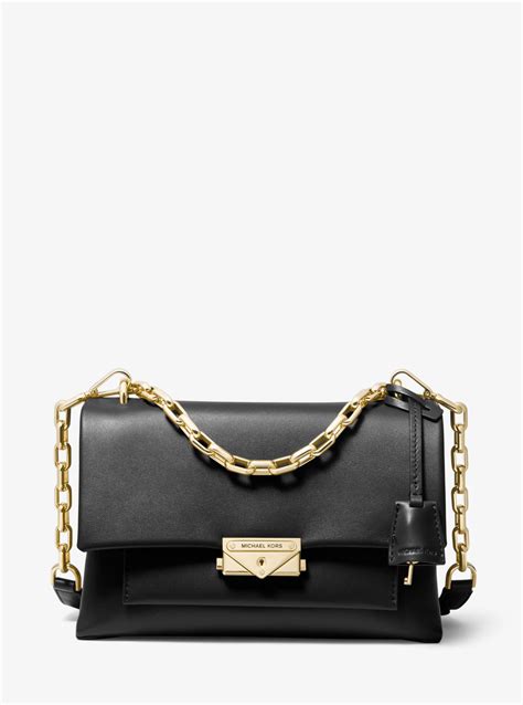 michael kors cece bag black|cece medium shoulder bag.